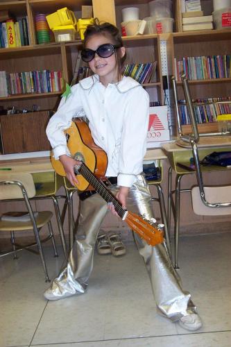 Giuliana as Elvis.  6/18/04